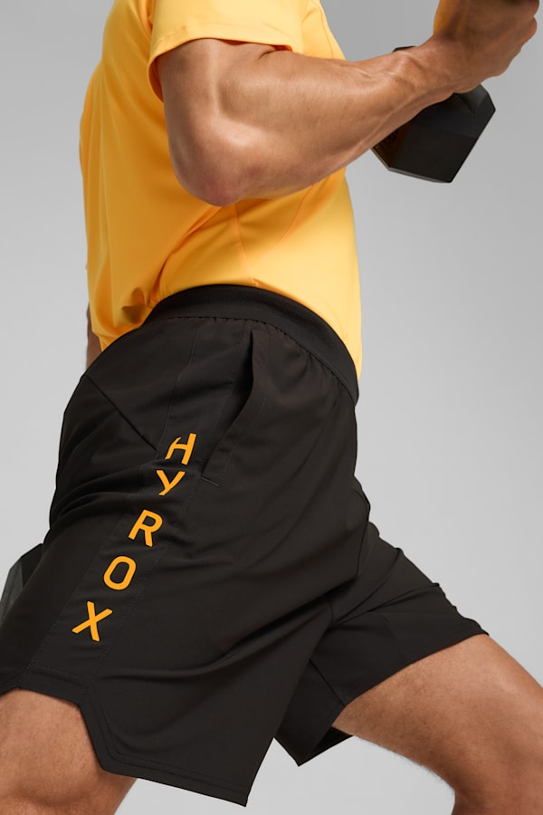 PUMA x HYROX Fuse 7" Shorts Men, PUMA Black, extralarge